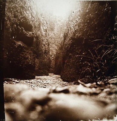 Frankreich Nizza Var Vallon Obscur Foto Glasplatte C1920 Vintage §48L1N