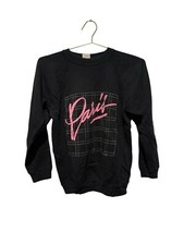vintage paris sweatshirt size Medium
