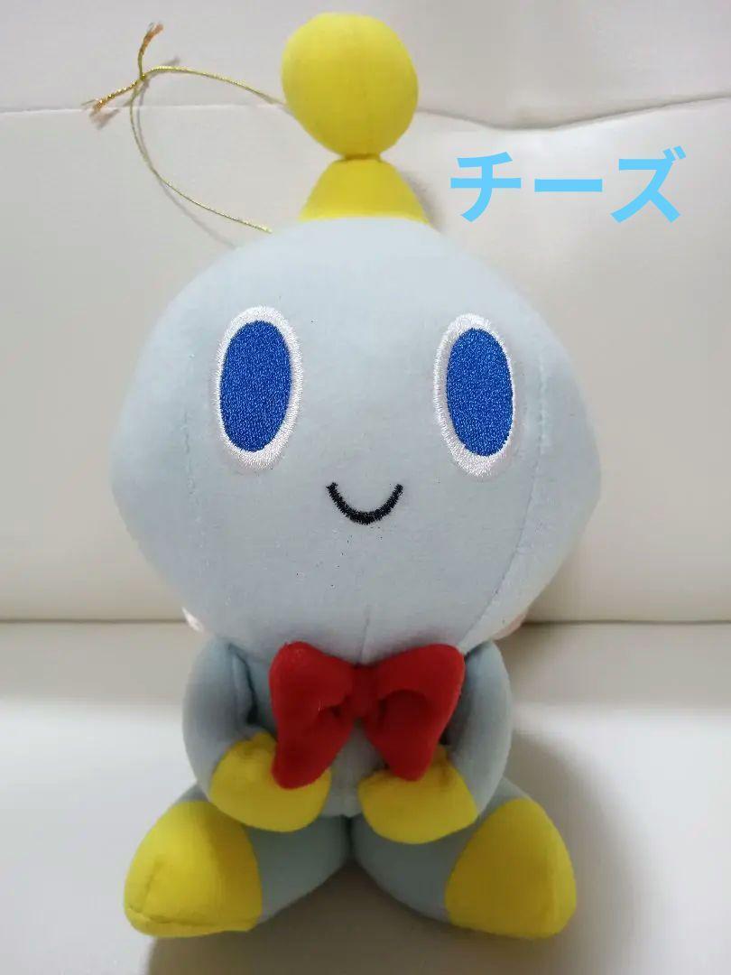 ソニックx　チャオ　チーズ　ぬいぐるみ　2003　ソニックアドベンチャー　美品 Sonic x Chao Cheese Plush Toy 2003 Sonic Adventure Rare Not Sale