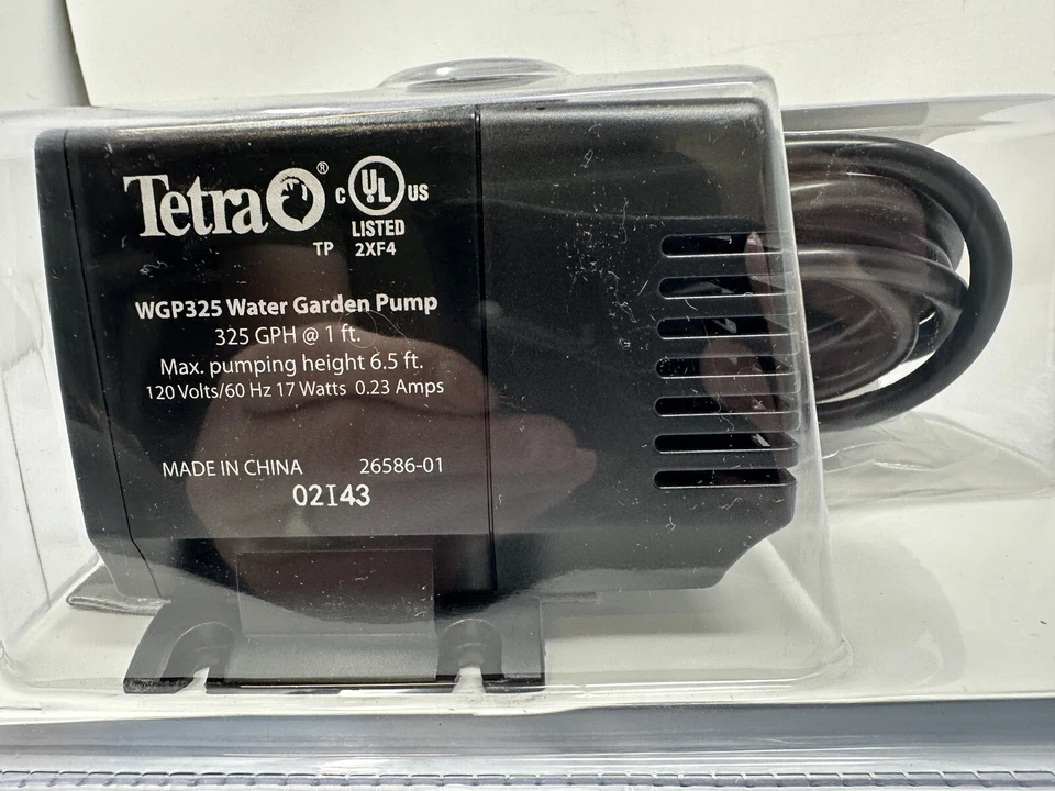 Bomba de jardín de agua Tetra 354 GPH pequeñas cascadas filtros y fuente 300 galones Foto 3 de 3