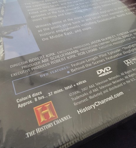 Dogfights: Die komplette erste Staffel DVD 4-Disc Set Flugzeug WWII NEU versiegelt - Bild 3 von 4