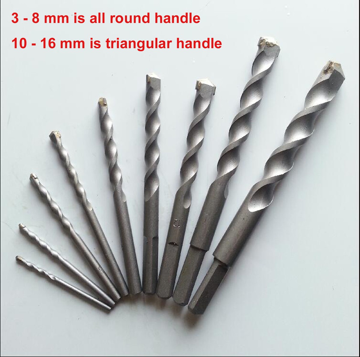 US 1pc 16mm Alloy Impact drill bit Punch Cement Wall Concrete