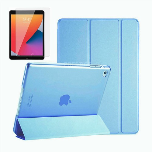 Smart Stand Case Cover With Tempered Glass For Apple iPad 8th Gen 10.2" (2020) - 第 6/14 張圖片