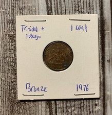 Trinidad and Tobago 1 Cent 1976 Bronze Coin