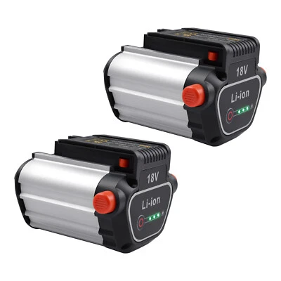TECMANA 2Pcs 18V 4.0Ah Akku für Gardena BLi-18 9839-20 9840-20 9838-20 9825-20 8881-20