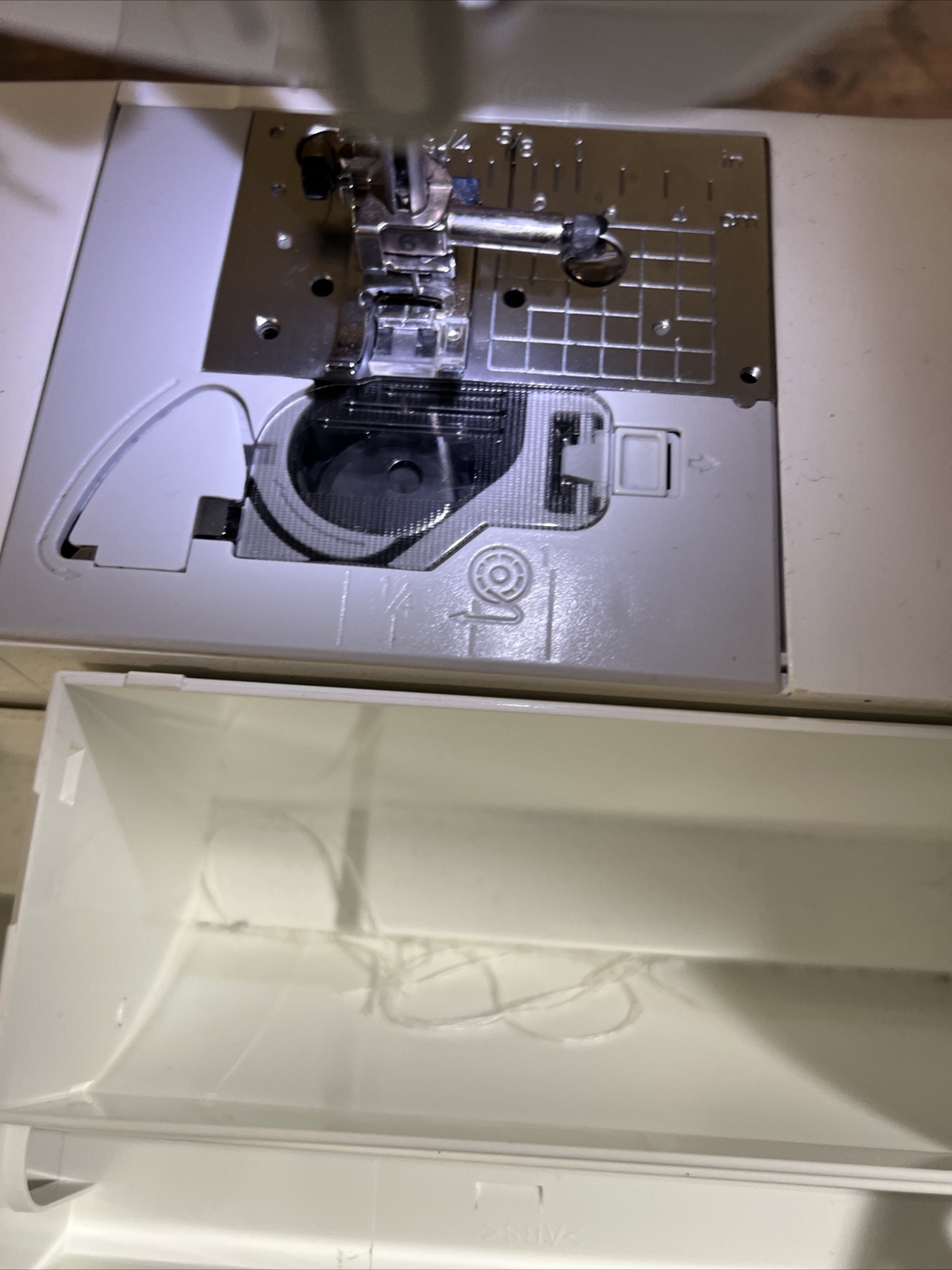 Baby Lock Rachel Sewing Machine Model BL50A & Foot Pedal with Digital Display