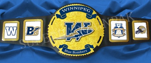Cinturón campeonato Winnipeg Bombers - Imagen 6 de 6