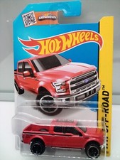 Hot Wheels - Mainline / '15 Ford F150 Dual Cab Pickup - Red - Model x1