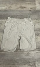 Nautica Beige 100 Cotton Elastic Waist Pull On Shorts Size Boy's 4