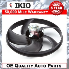 Ikio Radiator Cooling Fan Motor Fits Peugeot 206 1.1 Petrol (1998-)