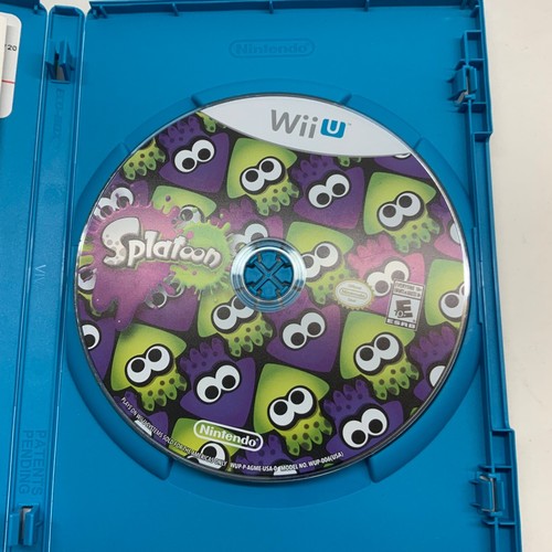 Splatoon (Nintendo Wii U, 2015) Con Manual Libre de Humo Juega Bien DIFÍCIL DE ENCONTRAR - Imagen 7 de 17