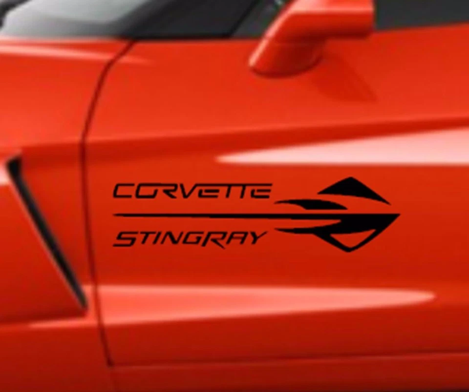 NUEVO CORVETTE STINGRAY C6 emblema calcomanía gráfica pegatina para Chevy Corvette Foto 3 de 4