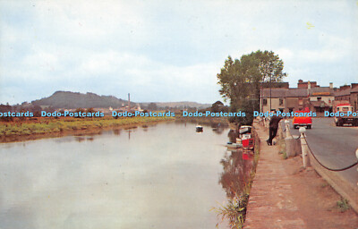 R520898 Carmarthen The Quay and River Towy
