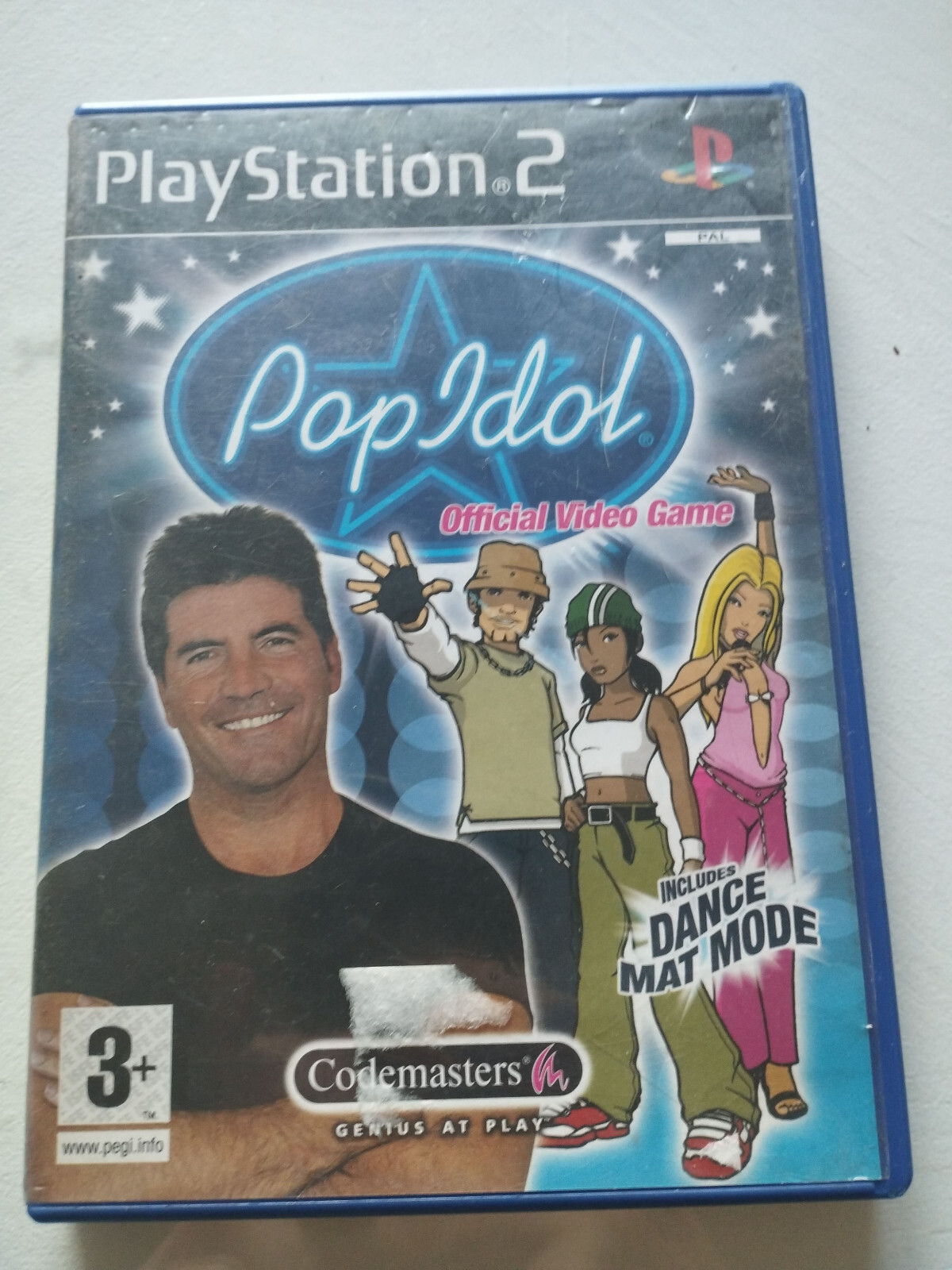 Pop Idol Dance Mat Mode Codemasters - Playstation 2 Jeu Para PS2 Anglais AM