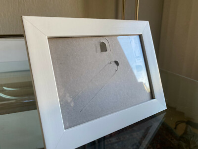 2 x IKEA NYTTJA frames, white, 16.5 cm x 21.5 cm outside