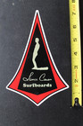 Lance Carson Surfboards Malibu Red Gold OG 60's V44C Vintage Surfing STICKER