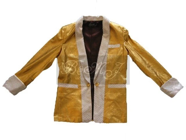 Gold shop lame jacket