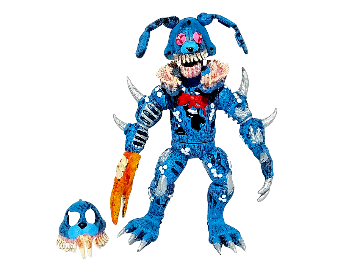 FNAF CORRUPTED ANIMATRONIC TWISTED BONNIE figure 9