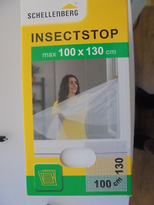 Schellenberg Insectstop 130x100cm Fliegengitter Fenster - Weiss