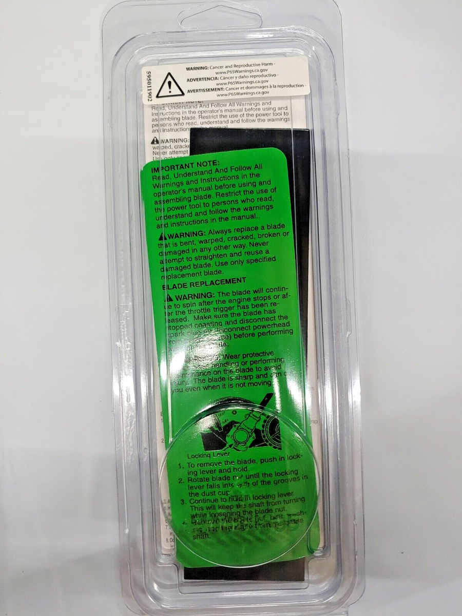 Craftsman Replacement Edger Blades 7.75 Inch # 85719 2 PK for sale