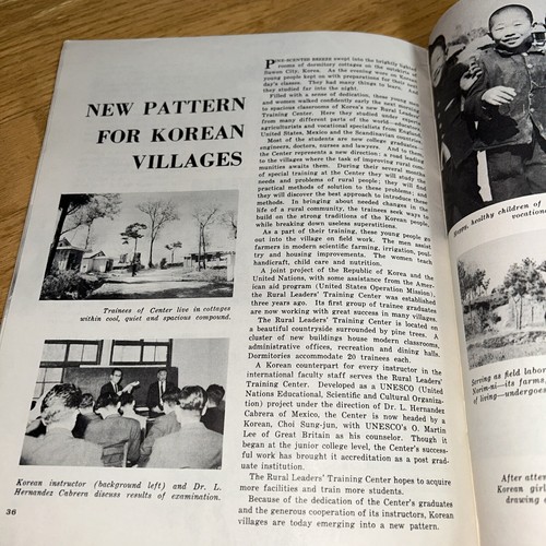 1959 FREE WORLD Magazine LAOS King SISAVANG VATTHANA / Red China / Vietnam - Imagen 19 de 23