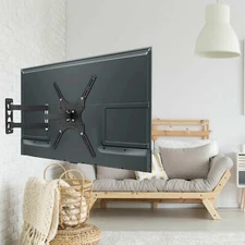 Corner Full Motion TV Wall Mount Bracket  Tilt Swivel for 32 - 55  inch LED LCD