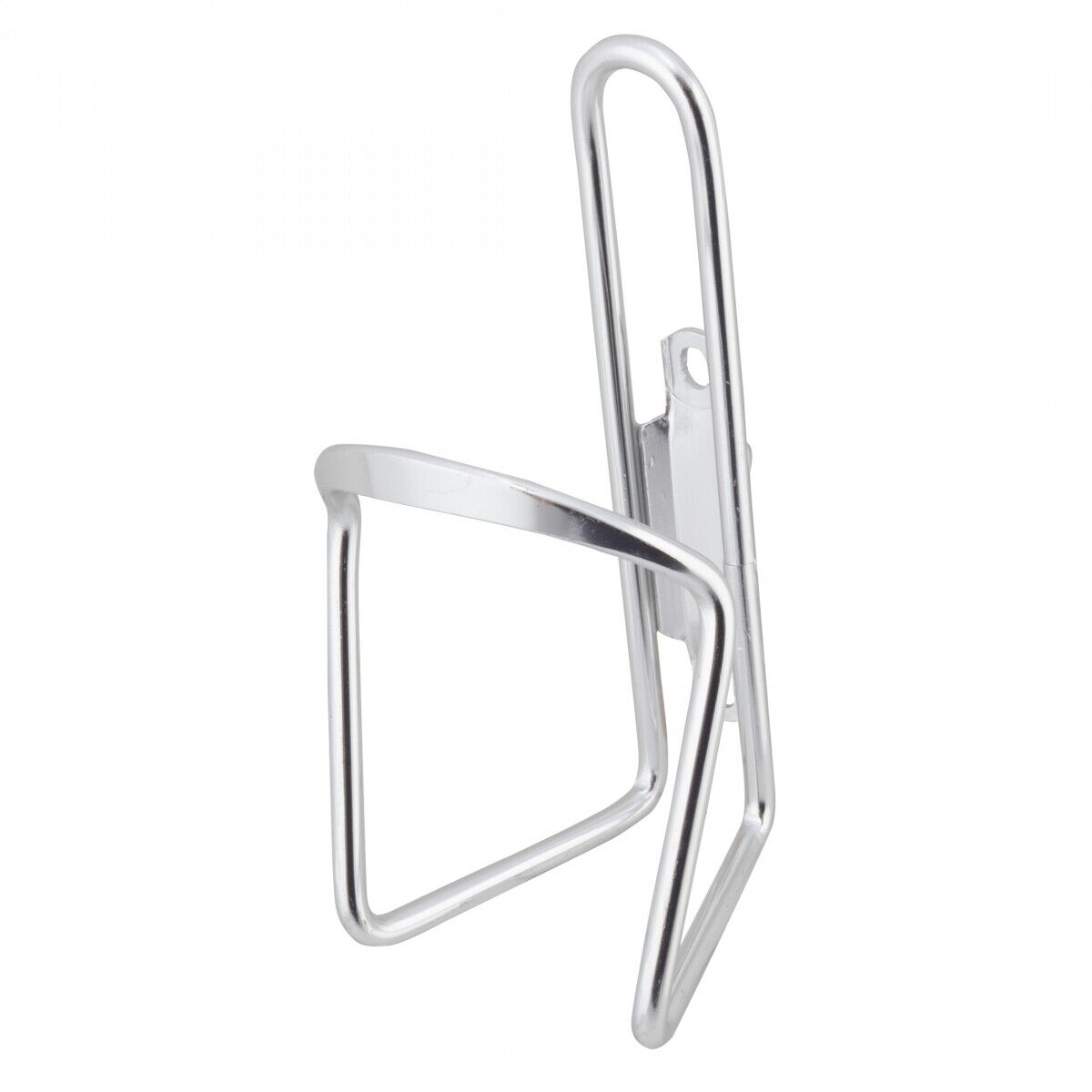 Pure Cycles Water Bottle Cage Standard Silver Alloy Braze-on