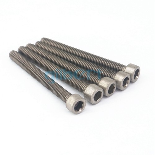 10pcs M6x 10mm-120mm Length GR2 Titanium Hex Socket Head Cap Screw Bolts DIN 912 - Picture 57 of 65