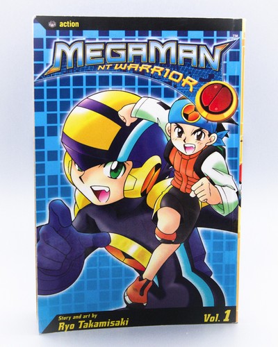 Viz Media MEGAMAN NT WARRIOR Manga Lot Volume 1 2 3 / Vol. 1-3 (2004) | English - Picture 2 of 12