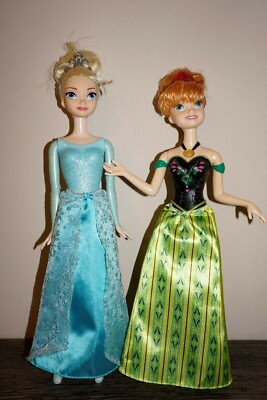 frozen mattel dolls