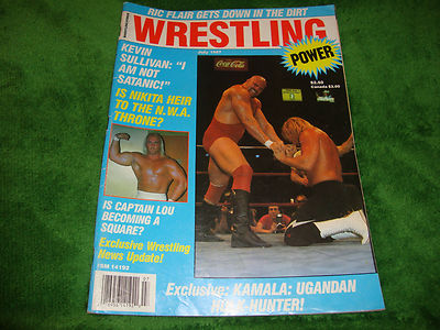 WRESTLING POWER 7/87 ric flair/nikita koloff/hulk hogan/kamala/kevin sullivan