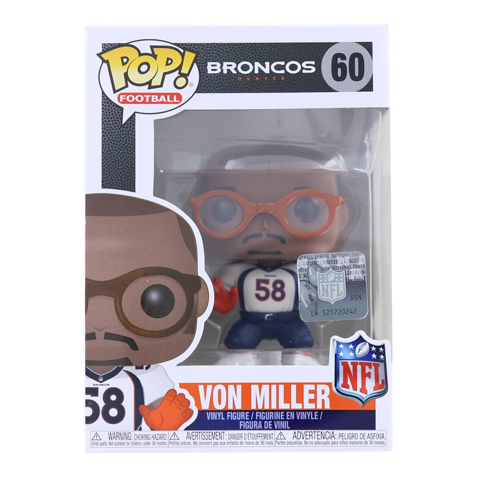 Sale Denver Broncos Nfl Funko Pop | Von Miller