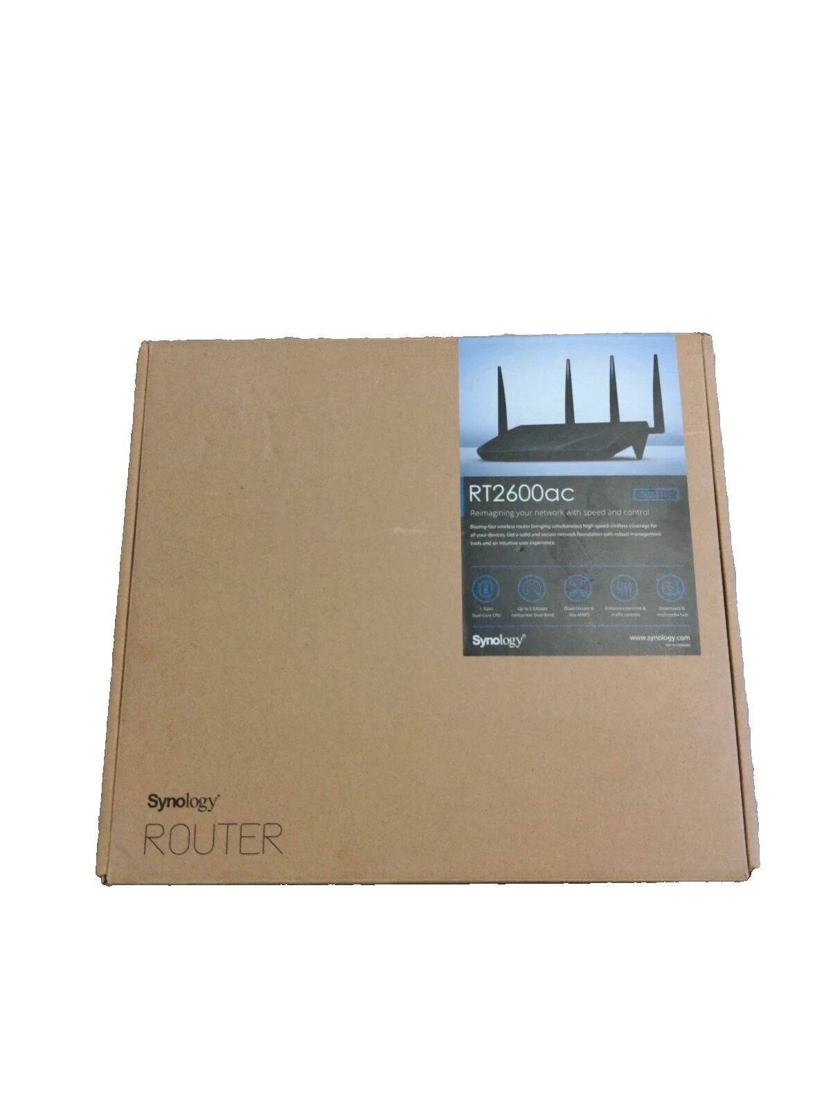 Equipo de conectividad y red doméstica Synology