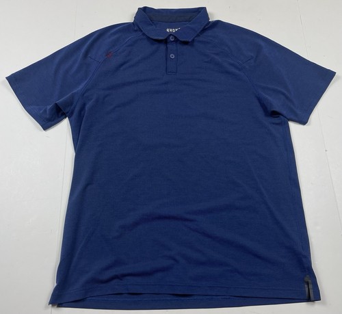 Rhône Blue Polo Shirt Large