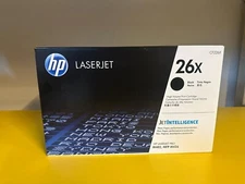 HP CF226X 26X Genuine High Yield Toner – Black – New Sealed Retail Box