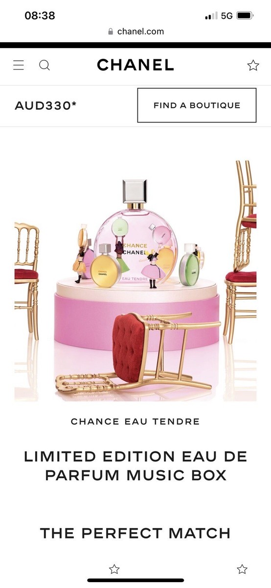 chanel music box for sale
