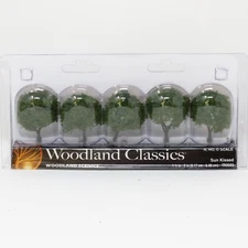 Woodland Classics 3502 Sun Kissed Trees 1 1/4" - 2" Scenery N HO O Scale Train
