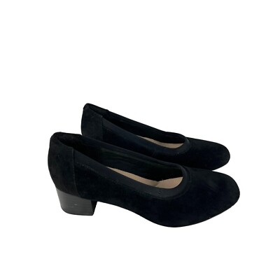 Clark's Chartli Fame Suede Ultimate Comfort Collection Slip On Shoes,  Women's 7M