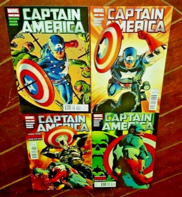 Captain America #11 thru #14 by Ed Brubaker & Patrick Zircher, (Marvel, 2012)