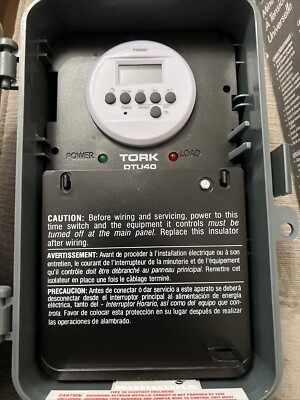 NSI Industries TORK DTU40 Indoor/Outdoor,  7 Day 40 Amp Universal Multi volt App