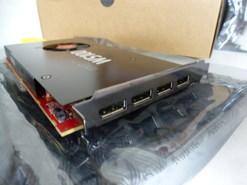AMD FirePro W5100 4GB GDDR5, 4x DP, PCIe x16 (PCIe 3.0) - Bild 4 von 4