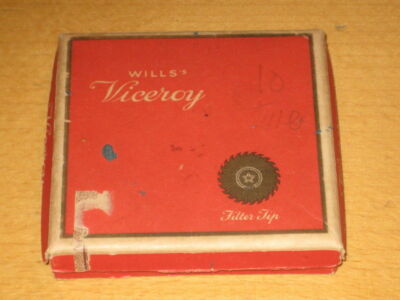 how much is a box of cigarettes in south africa South Africa Old Cigarettes Box Wills's Viceroy