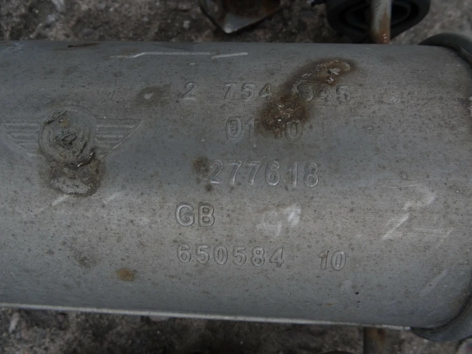 Mini One Cooper R56 2007 - 2014 1.6 Diesel Exhaust System 2754645 - Image 4 of 4