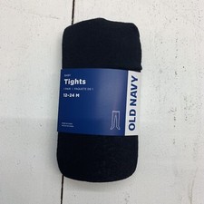 Old Navy Baby Black Tights Size 12-24 Months