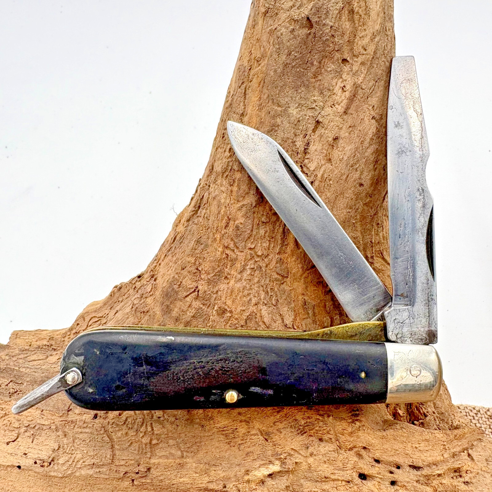 Camillus Pocket Knife Vintage TL 29 Electrician Knife Military Utility (157)
