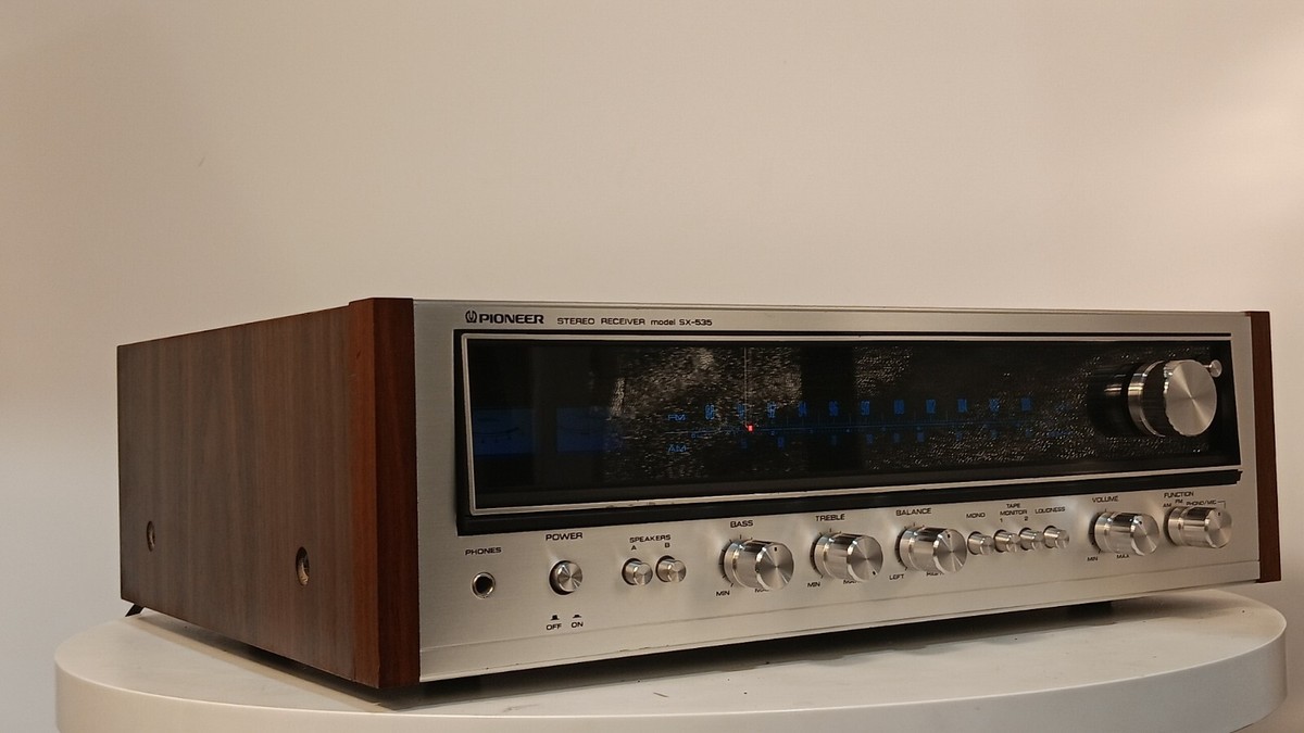 EXCELLENT PIONEER SX-535 VINTAGE RECEIVER – 1-YEAR WARRANTY