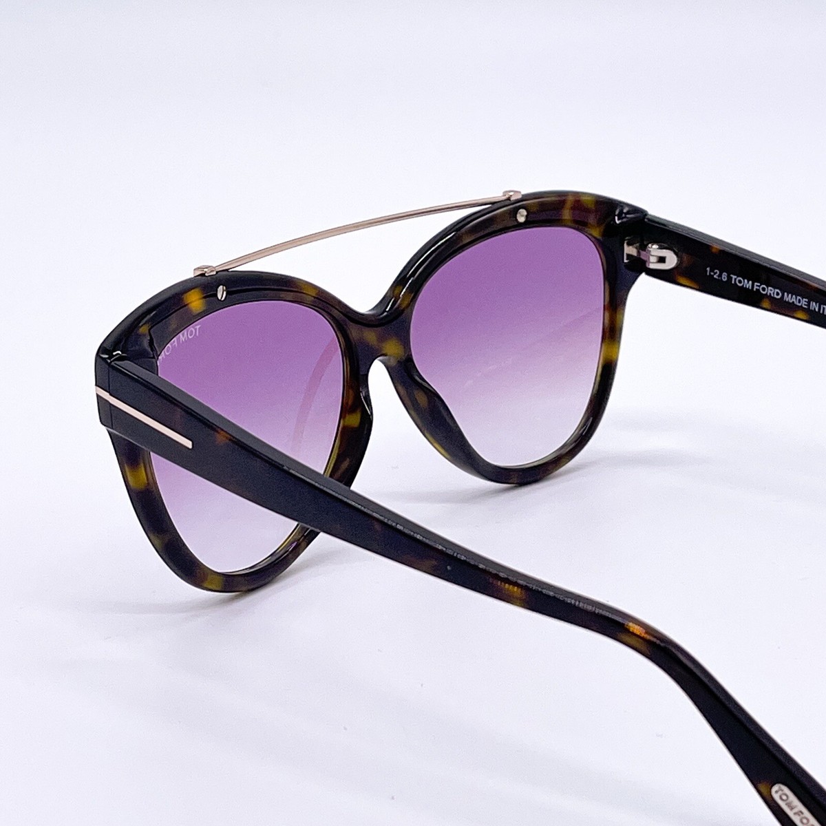 NEW TOM FORD LIVIA TF518 52Z WOMAN SUNGLASSES TOM FORD FT0518/S LEILA SUNGLASSES | TOM FORD Fashion main image 4