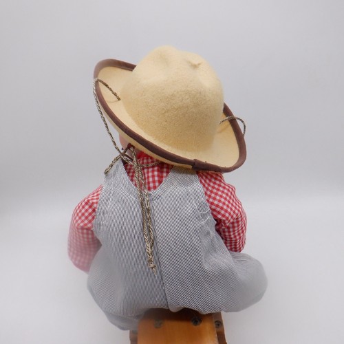 Ashton Drake Doll "Asleep In The Saddle" Just Caught Napping Collection - Picture 8 of 15
