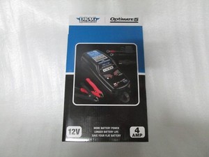 Drag Specialties Optimate-5 Motorcycle 12V Battery Charger 4-AMP