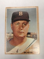 1962 Topps Chet Nichols #403 Boston Red Sox VG/EX FREE SHIPPING